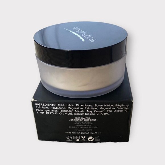 Aesthetica Translucent Loose Setting Powder Matte Finish 0.70 oz New with Box - Picture 3 of 7